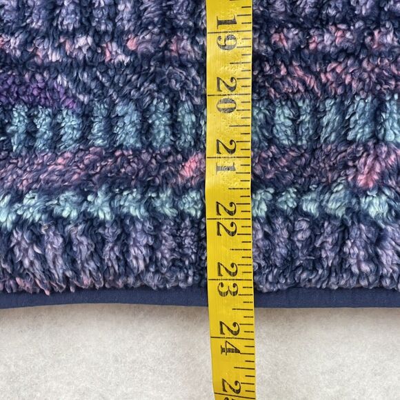 Eddie Bauer Kids Sherpa Fleece Hoodie Jacket L 14/16 Purple Full Zip - Picture 12 of 16